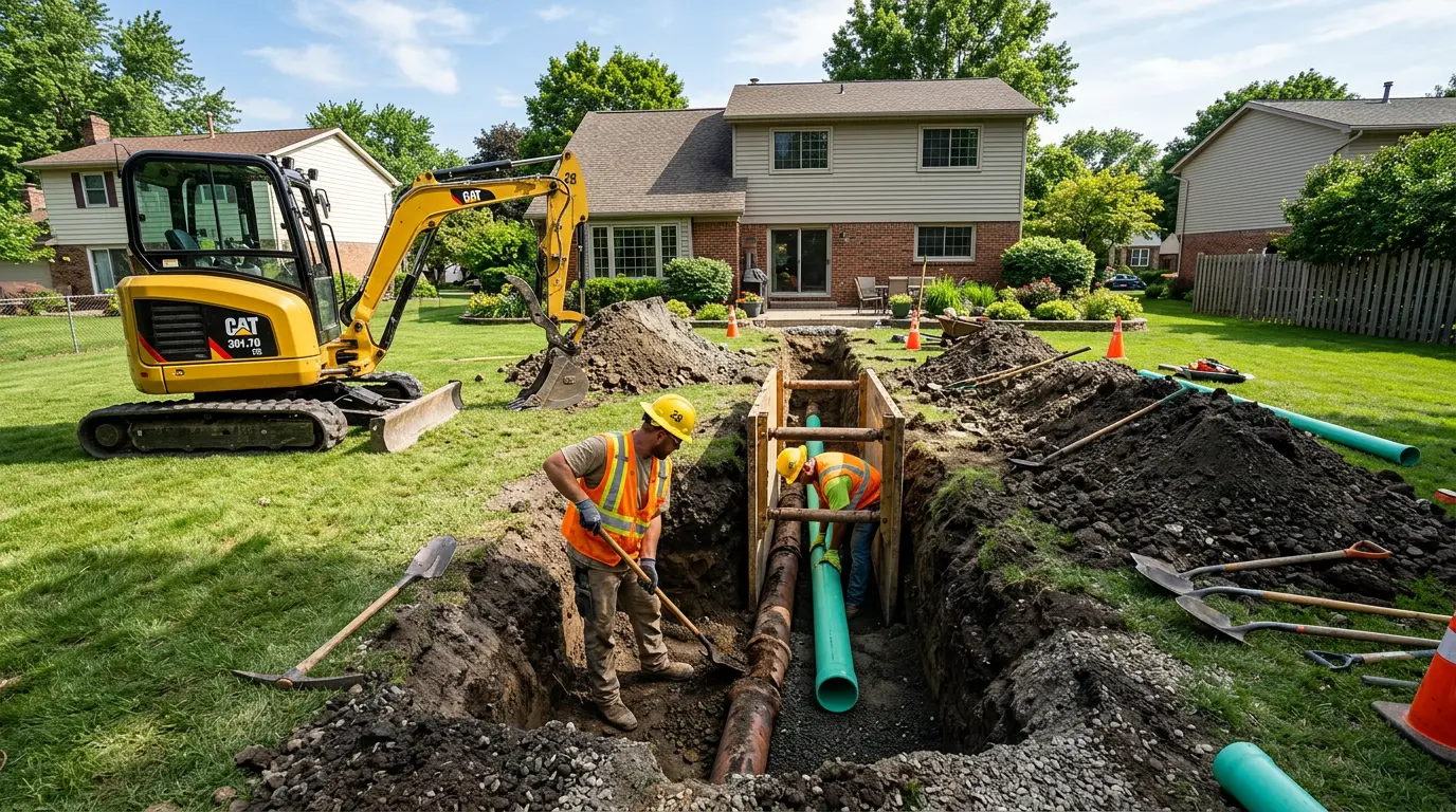 Sewer Line Repair in Rapid Valley, SD